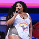 Lizzo performs live from Miami Beach at the Platinum Studio for American Express UNSTAGED Final 2021 Performance at Miami Beach EDITION on December 04, 2021 in Miami Beach, Florida